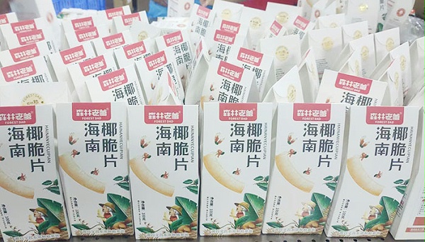 速盈娱乐干果加工厂椰子片贴牌代工