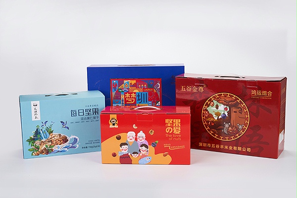速盈娱乐坚果代工厂礼盒定制，