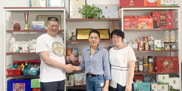 速盈娱乐坚果代工厂与东莞一发洽谈合作